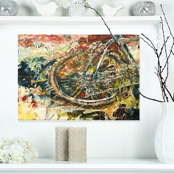 Mtb canvas sales art