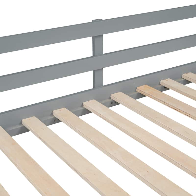 Twin over Twin Bunk Bed with Ladder