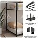 preview thumbnail 6 of 10, Twin over Twin Bunk Bed With Exchangeable Ladder