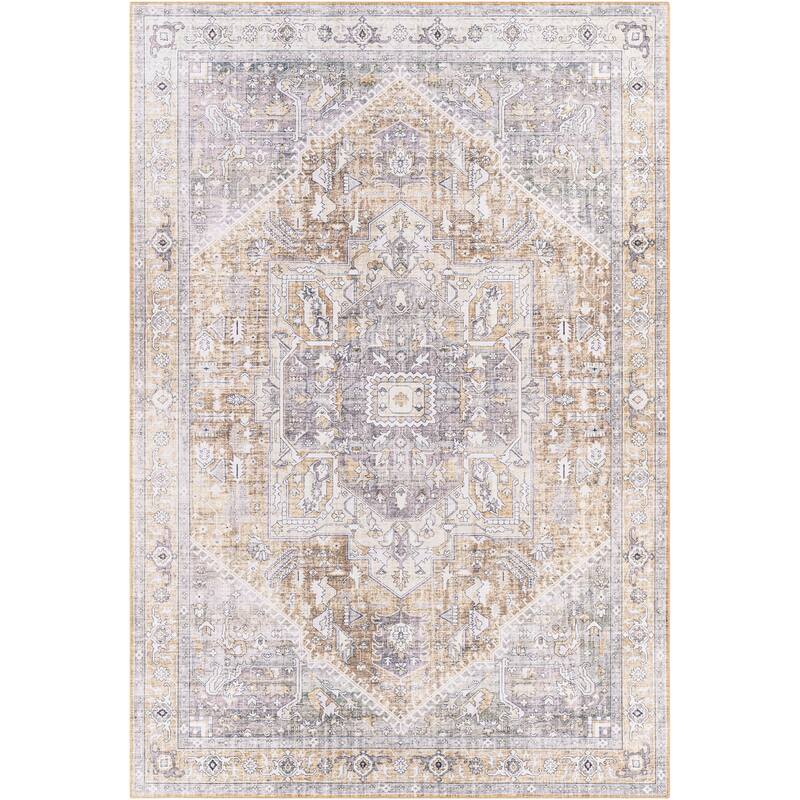 Livabliss Mitika Vintage Medallion Area Rug