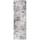preview thumbnail 24 of 26, SAFAVIEH Spirit Caris Modern Abstract Rug 2' x 6' Runner - Ivory/Grey - Runner