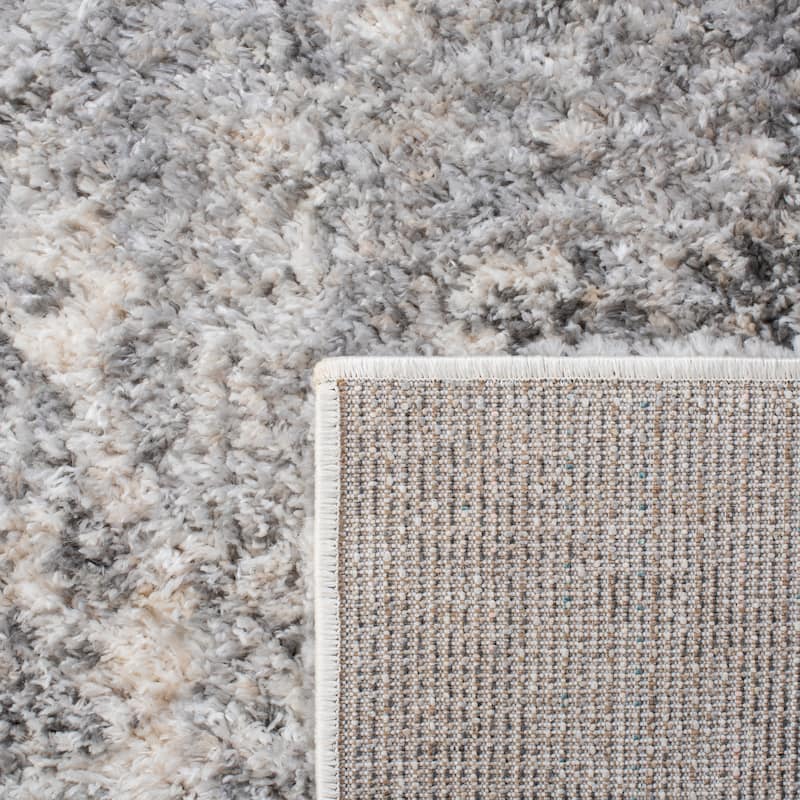 SAFAVIEH Berber Shag Dochina Abstract 1.25-inch Thick Rug