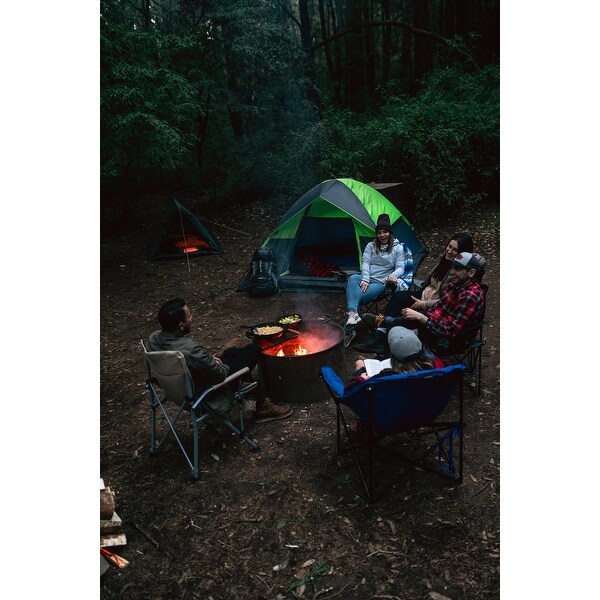 Barrel camping chair discount