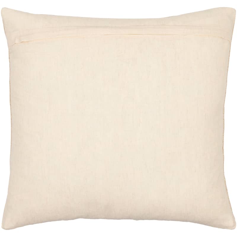 Leila Embroidered and Beaded Patchwork Throw Pillow