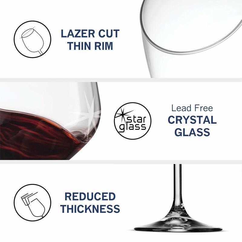 Bormioli Rocco Restaurant Wine Glasses