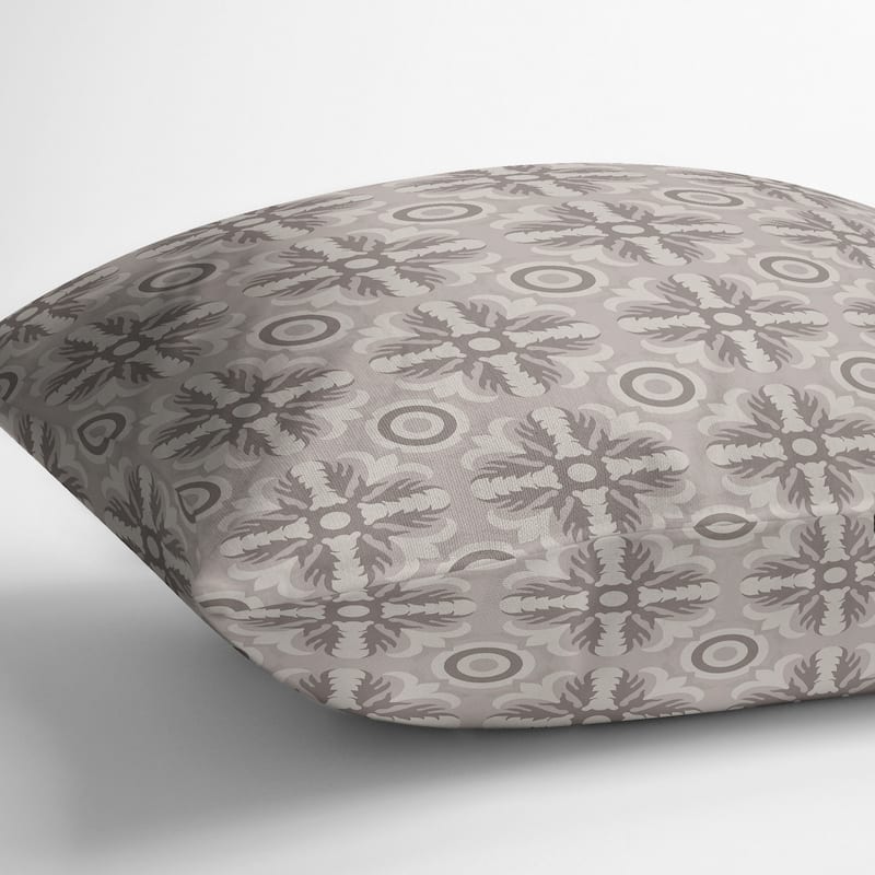 LIBERTY TAUPE Outdoor Pillow By Marina Gutierrez - Bed Bath & Beyond ...