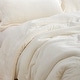 preview thumbnail 9 of 7, Git Cozy - Coma Inducer® Oversized Comforter Set - Taupe White