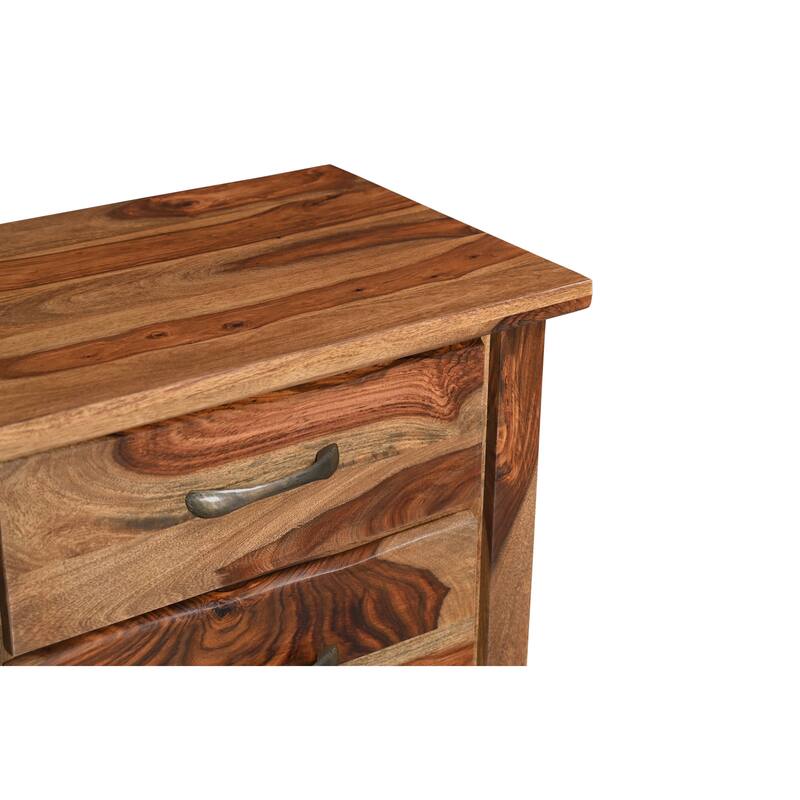 Avenue Live Edge 3-drawer Nightstand