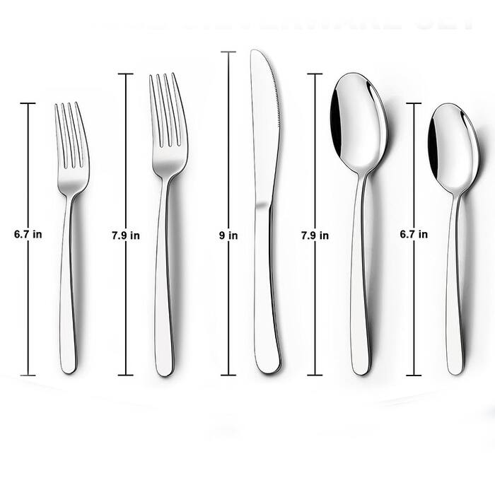 60Piece Silverware Set for 12,Stainless Steel Flatware Set On Sale