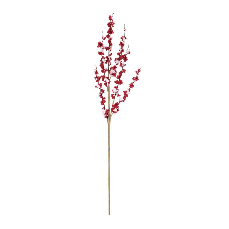 Set of 12 Frosted Berry Christmas Artificial Sprays 34"