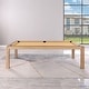 preview thumbnail 24 of 36, Olivia 7ft Vintage Ash Billiard Slate Pool Table with Dining Top Gold