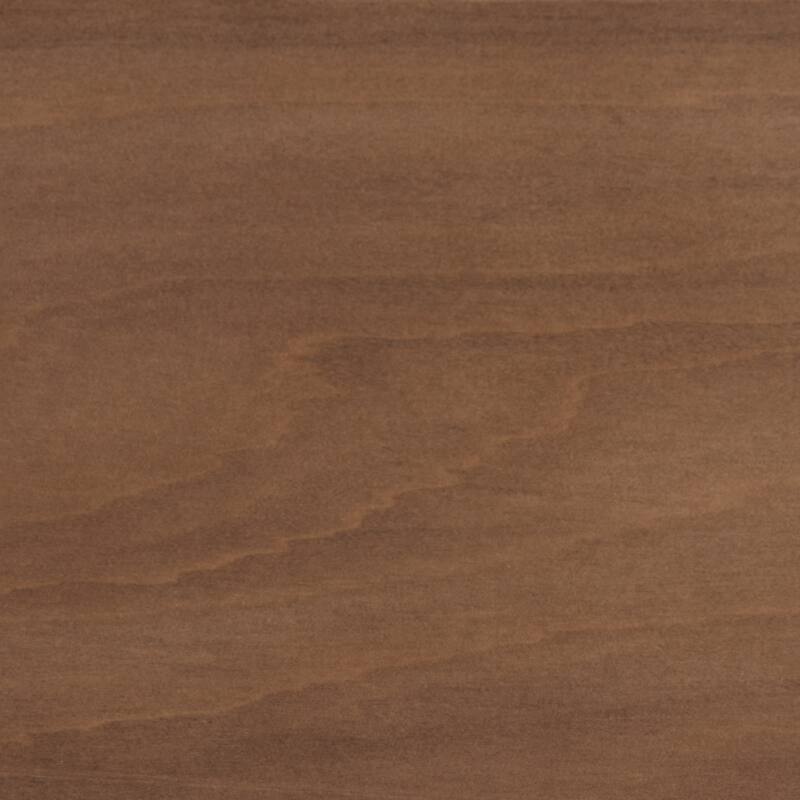 Twin Daybed - Mid-Century Modern Wood Frame - Walnut Brown Finish - Day Bed for Living Room/Guest Room