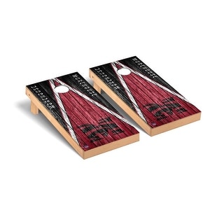 Morehouse Maroon Tigers Weathered Cornhole Board Set