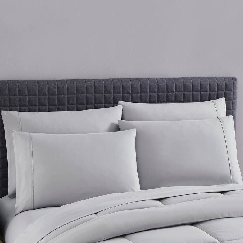 Sweet Home Collection Luxury Solid Bed-In-a-Bag with Sheet Set