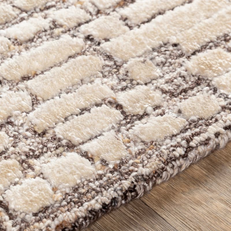 Izara Modern Textured Area Rug