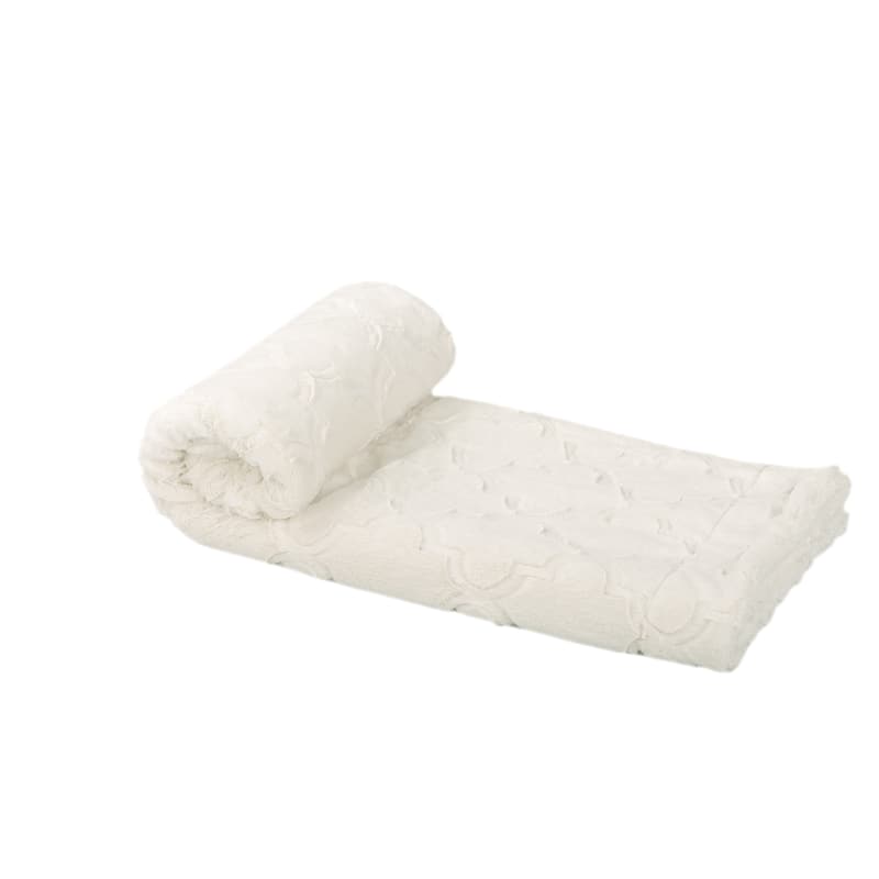 Ashley Brushed Fauxfur Throw with Sherpa and Borrego Backing
