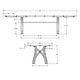 preview thumbnail 3 of 25, Amisco Sierra Distressed Solid Birch-topped Extendable Table