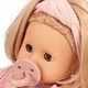 preview thumbnail 5 of 3, Gotz: Muffin: Flowers Millefleur - 13" Doll, Pink Floral Overalls,Kids 3+