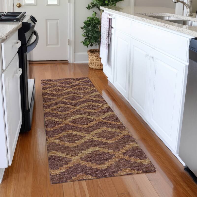 Premium Washable Super Soft Boho Moroccan Mayfield Rug - Canyon - 2' 3" x 7' 6" - Runner