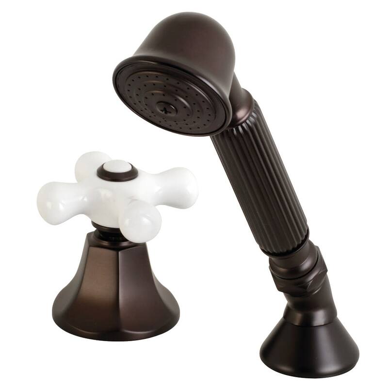 Kingston Brass 1.8 GPM Single Function Hand Shower Package - Includes - Oil Rubbed Bronze
