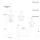 preview thumbnail 2 of 88, Acroma 20-light Modern Farmhouse 40In Round Wagon Wheel Chandelier with UL