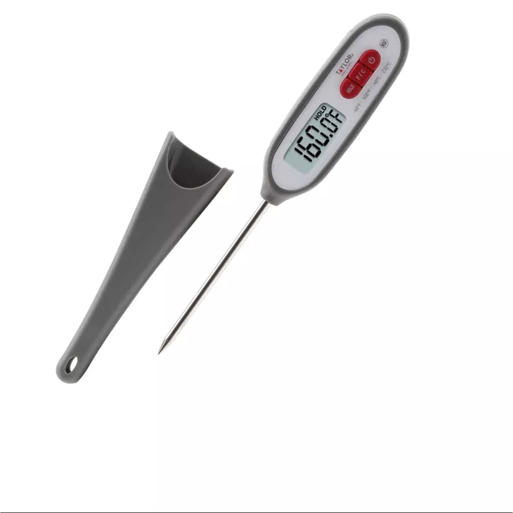 Taylor Compact Instant-Read Pen Style Digital Kitchen Meat Thermometer - 7.06" H