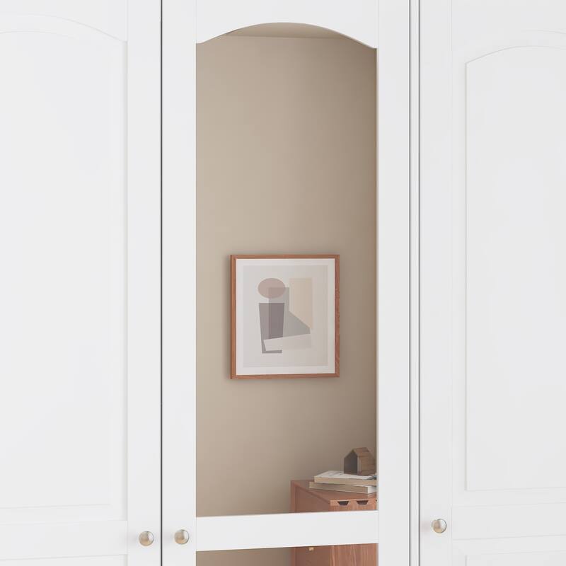 Tranquil Vista Dual Wardrobe Classic Storage Modular Cloest Armoires