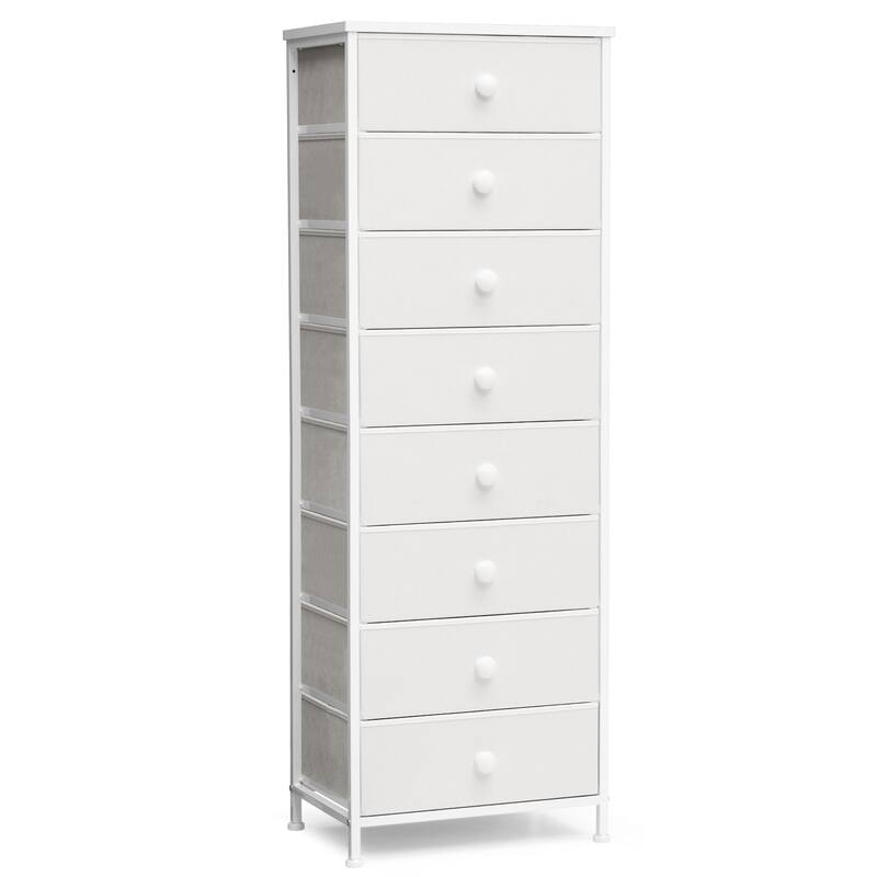 8 Drawers Chest Storage Tower Organizer Unit for Bedroom