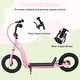preview thumbnail 8 of 27, Gymax Kids Scooter w/ Adjustable Height Handlebar 12-Inch Inflatable