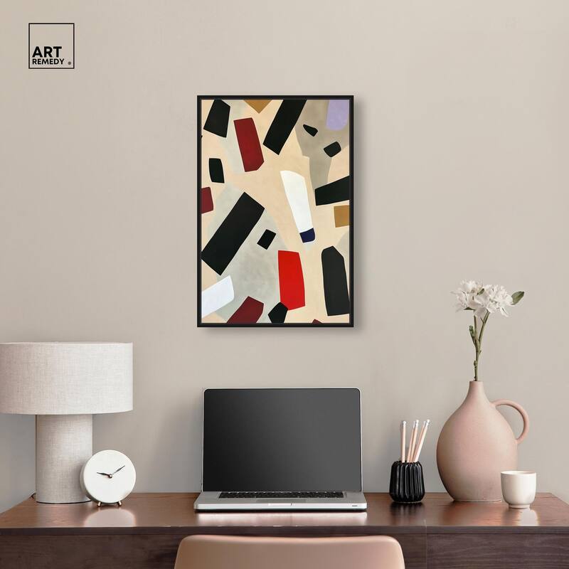Mindscape Mosaic III Canvas by Art Remedy