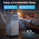 preview thumbnail 9 of 12, Costway 8000/9000 BTU Portable Air Conditioner, 4-in-1 Portable AC
