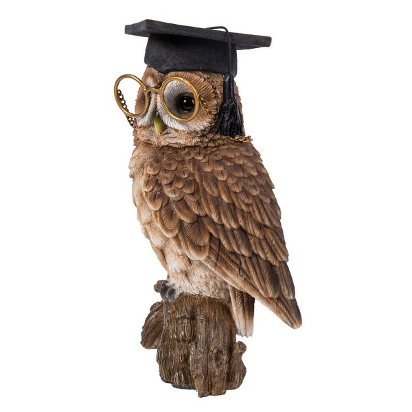 owl wearing glasses