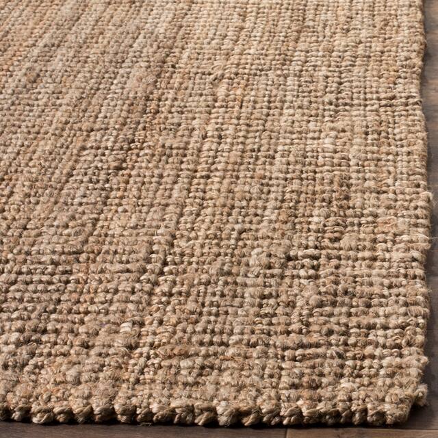 SAFAVIEH Jerneja Handmade Solid Chunky Jute Area Rug
