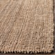 SAFAVIEH Jerneja Handmade Solid Chunky Jute Area Rug