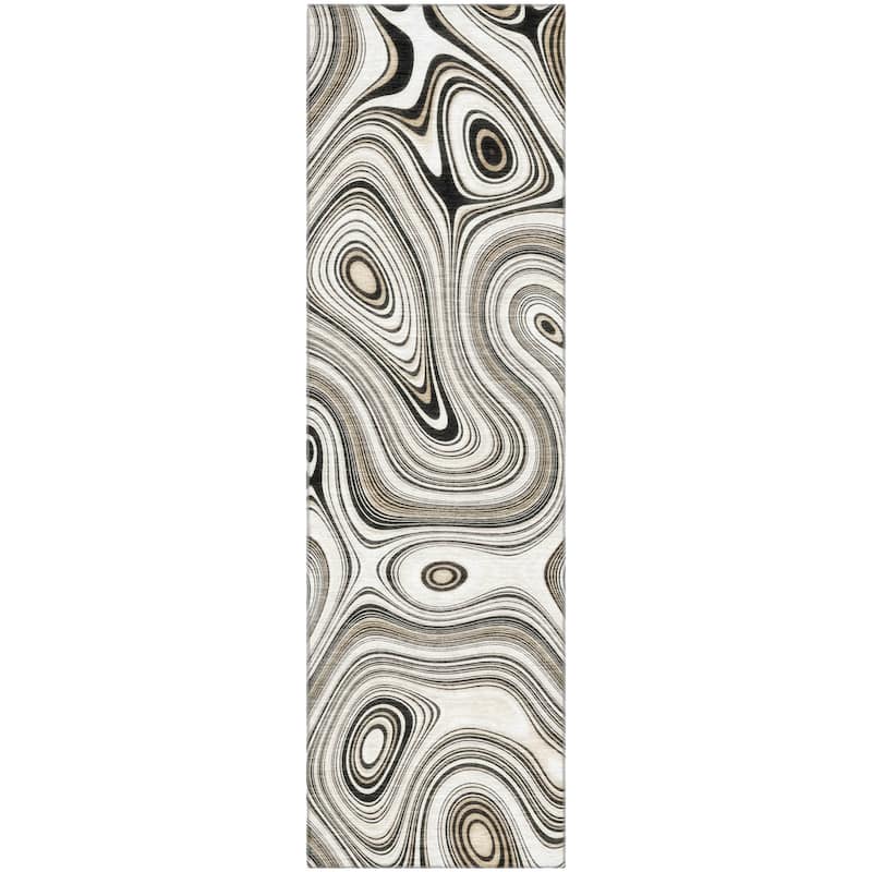 Premium Washable Super Soft Contemporary Alfa Mayfield Rug