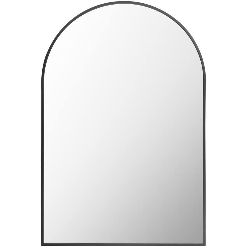 Livabliss Aranya Modern Aluminum Arched Accent Mirror