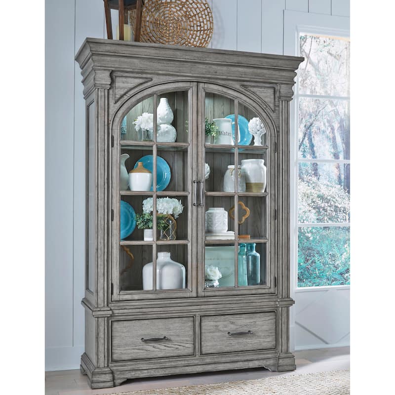 Madison Ridge China Deck - 20"W x 66.85"H x 60"D