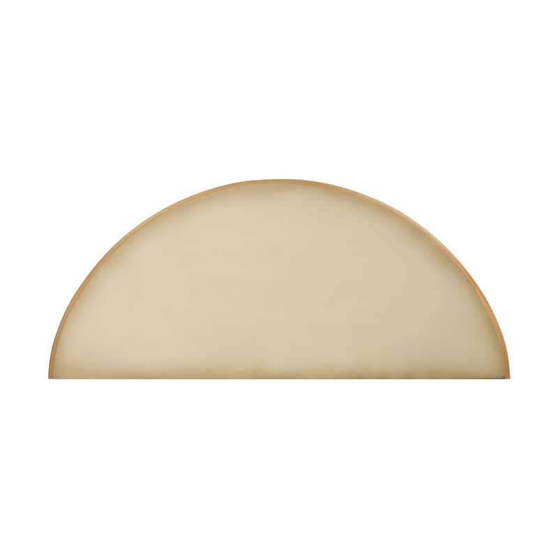 Christopher Knight Home - Maribelle Vintage Hand-Painted Half Moon Accent Cabinet with Floral Design and Gold Trim