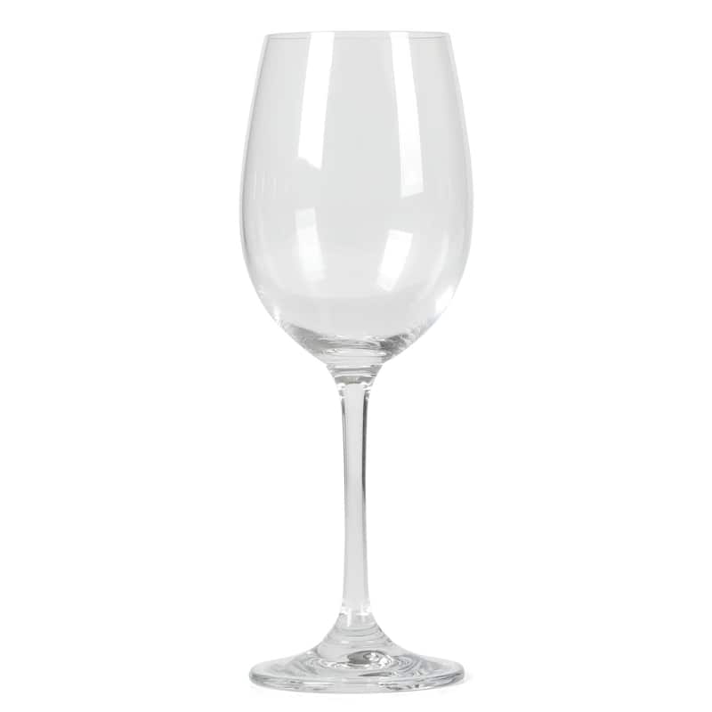 Martha Stewart Vivica 13 OZ Stemmed 4 Pack White Wine Glass Set