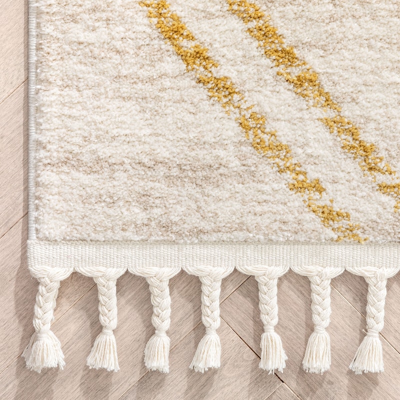 Well Woven Kennedy Reeve Modern Chevron Pattern Area Rug