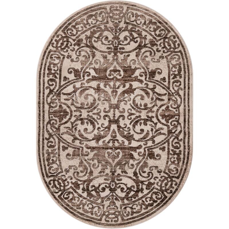 Traditional Wralvale Collection Area Rug