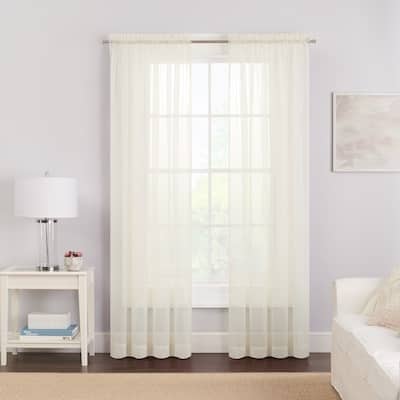 Eclipse Victoria Voile Curtain Panel Pair