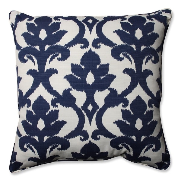 Basalto Navy Floor Pillow 25” - Blue - Bed Bath & Beyond - 16612792