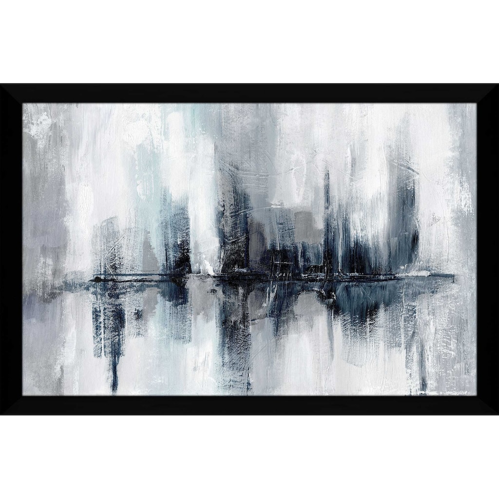 "Indigo Harbor Lights" by Nan Print on Acrylic