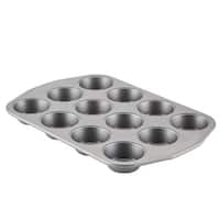 Muffin Pan 4 Cup Standard Size For Air Fryer / Small Oven Cupcake Baking Pan  Non Stick Carbon Stainless Steel 