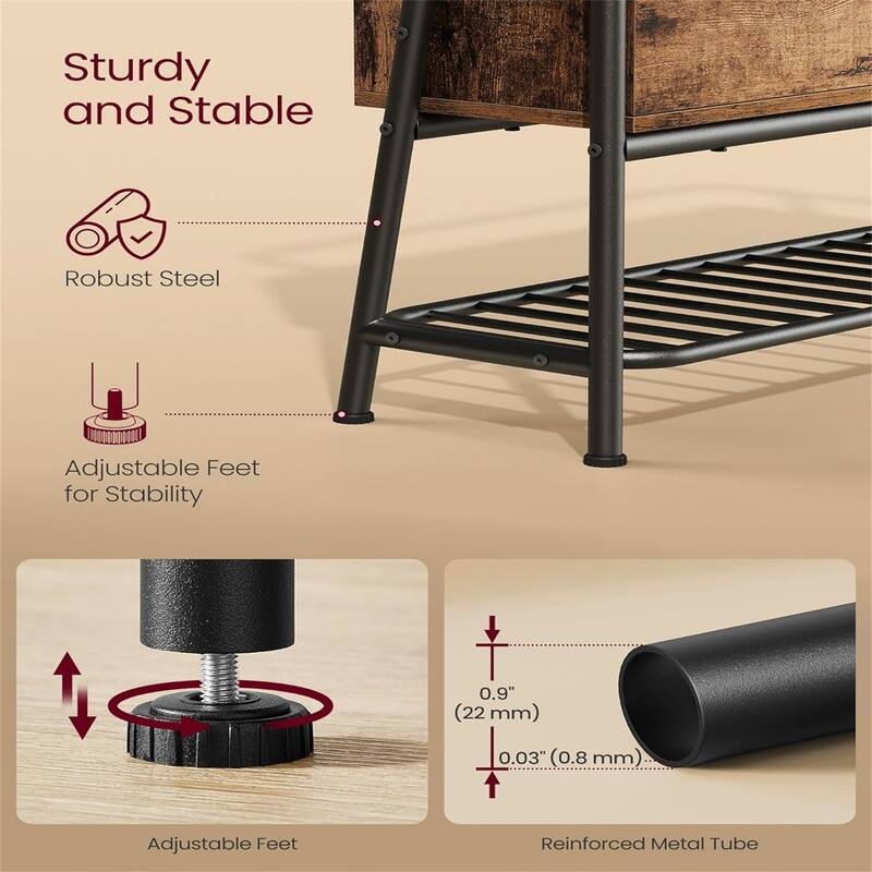 Shoe Storage Bench with Seating