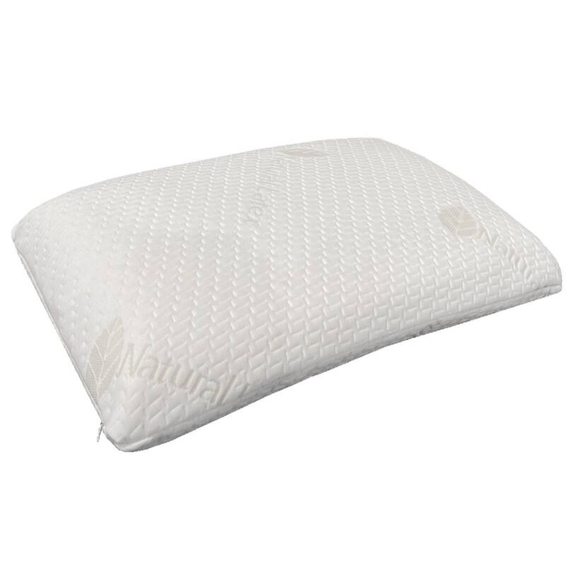 Medium Support Talalay Latex Pillow for Neck Pain Relief white Bed Bath & Beyond 39282616