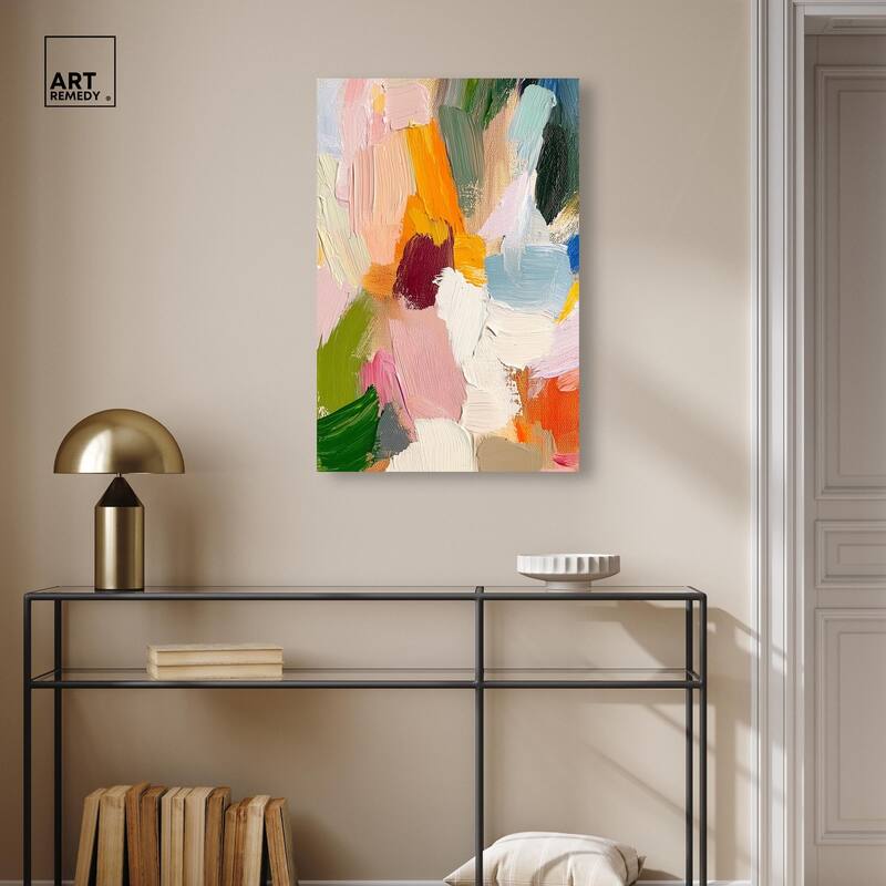 Chromatic Surge IV Canvas by Art Remedy, Gallery Wrapped