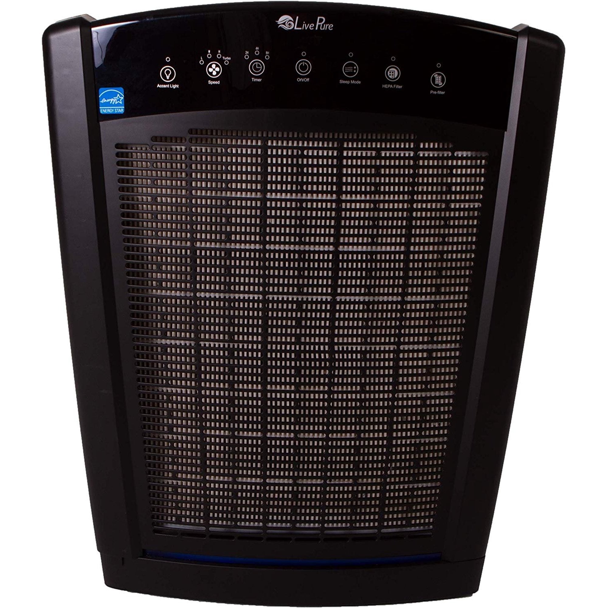 LivePure R-LP550THP-B-ASP Bali Multi-Room True HEPA Console Air Purifier, Black - Refurbished