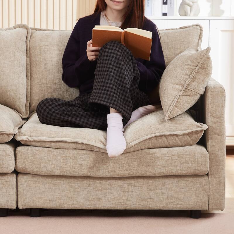 Versatile Modular Sofa for Living Room, Enhancing Comfort and Style